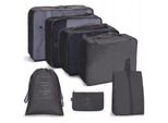 Flamenco Mystique Set Da Viaggio Di 7 Sacchetti Per Cosmetici E Organizer Per Viaggiare Comodamente KS41WZ3