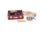 Cucina Per Bambini Smallfoot Camping Tasty (12390) Rosso, Da 3 Anni, Cucina Da Gioco, Legno