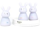 Set Di 3 Luci Notturne A Led - Percorso Di Luce Olala - Coniglietti