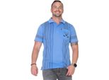 Polo Estiva Da Uomo A Manica Corta, Blu/L/50