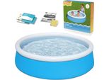 Bestway® My First Fast Set Piscina Fuori Terra Ø 152 X 38 Cm, Blu, Rotonda