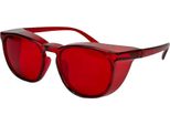 Occhiali Di Sicurezza Uvtech Sleep-4B A Luce Blu, Rosso