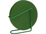 Sottobicchiere Krumble Con Supporto - 5 Pezzi - Sottobicchiere Per Bicchieri - Sottobicchiere - Sottobicchiere Design - Set Di 5 - Rotondo - Silicone - Verde - Diametro 16 Cm