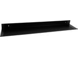 Quvio Scaffale A Muro - Scaffale A Muro - Scaffale A Muro - Scaffale A Muro - Galleggiante - Industriale - Metallo - Nero - 60 Cm