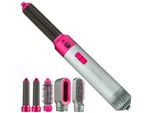 Clatronic Warmluft-LockenbüRste PC-HAS 3132 Grau-Pink (331320)