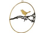 Uccello Da Appendere Per Finestre E Pareti, Anello Decorativo Autunnale