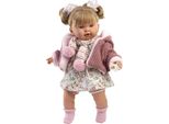 Rappa Llorens 42286 Alexandra - Bambola Realistica Con Suoni E Corpo In Morbido Tessuto - 42 Cm
