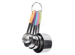 5 Pezzi In Acciaio Inox Isolamento Termico Scala Tazze Set Cucina Cottura Strumento Da Forno