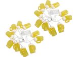 2Pcs Luci Di Stringa Della Birra 6.5Ft 10LED Festa Decorativa Luci Di Stringa Per Interni All'aperto