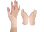 2Pcs Silicone Protettivo Polso Tutore Sollievo Dolore Per Mano Artrite Tunnel Carpale Tenosinovite Compressione Distorsione