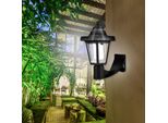 Lampada Da Parete Solare A Led Luce All'aperto Per Il Giardino Del Cortile Del Balcone