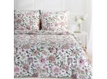 Biancheria Da Letto In Raso Molle 57 220X200+ 2X Federe 70X80 Cm