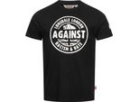 Maglietta Uomo Regular Fit Against Racism Nero 5XL Lonsdale
