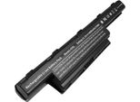 Avizar, Batteria Li-Ion 5200Mah 14.8V Per Hp Pavilion Dv7 Laptop Compatibile, Nero