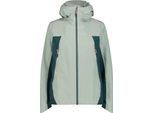 Cmp Unlimitech Giacca Hardshell Da Donna Clima Protect Con Cappuccio Verde 36