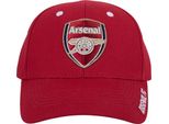 Arsenal Fc - Cappellino Da Baseball "Frost Mvp"" TA13590 (Taglia Unica) (Rosso/Bianco)"