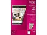 Sigel Foto-Papier, Din A4, 170 G/Qm, 2-Seitig Glossy