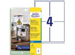 Avery Etichette Resistenti Alle Intemperie Zweckform, 139 X 99,1 Mm, Bianco