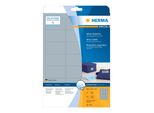Herma Folien-Etiketten Special, 63,5 X 38,1 Mm, Silber