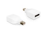 Delock Adattatore Displayport Mini Dp -> Dp St/Bu Bianco