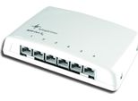 Distributore Patch Modulare TelegäRtner Cat.6A(Deep), 6 X RJ45 Mini Distributore MPD6-HS K, 6 X RJ45 10/100/1000Baset Ports, -