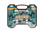 BrÜDer Mannesmann Linea Verde M18198 Set Di Cacciaviti Offset BrÜDer Mannesmann, 8 Pezzi