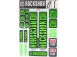 Rockshox Set Decor Rockshox 35 Mm Verde 2018+