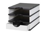 Styro 268-0103.0905S Stazione Di Smistamento Styro Styrodoc Uno Set, 3 Scomparti