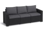Salotto Allibert By Keter California 3 Posti