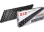 Catena Did X-Ring Zvmx Aperta 102 Maglie 520 Nera Chiusura Rivetto