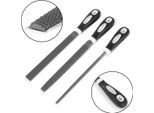 Stahlwerk Set Di 3 Lime Per Raspe 200 Mm Lima Rotonda, Lima Semitonda E Lima Piatta