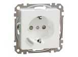 Merten Connected Schuko Presa Di Corrente Attiva Bianco Lucido MEG2380-0325 (MEG2380-0325)