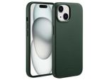 Custodia Per Iphone 15 - Vera Pelle - Custodia Rigida/Cover Accezz - Verde Scuro