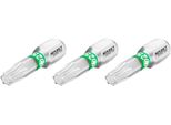 Bit 2223N-T25/3 ∙ 1/4 Di Pollice (6,3 Mm) Esagono Pieno ∙ Profilo Torx® Interno ∙ 3 Pezzi ∙ Sw T25