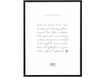 Cornice Deknudt S027K2 29,7X42 Cm Nero Alluminio Vetro Chiaro