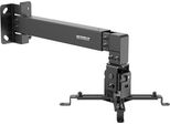 Speaka Professional SP-PWM-100 Supporto A Parete Per Proiettore Ruotabile Distanza Dalla Parete (Max.): 600 Mm Nero (SP-10529540)