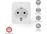 Smartlife Presa A Muro | Zigbee 3.0 | IP21 | Misuratore Di Potenza | 3680 W | Ibrido (Cee 7/7) | 0 - 55 °C | Android™ / Ios | Bianco | 1 Pz.