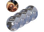 Norton Set Di 4 Dischi Da Taglio 180 X 1,6 X 22,23 Mm Per Seghe Da Taglio Per Metalli