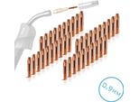 Stahlwerk 2 X Punte Di Contatto AK25 MB25 Punte Di Contatto M6X28 0,9 Mm Mig Mag
