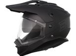 Casco Motocross Shot Trek Solid, Nero Opaco, 2XL (63/64)