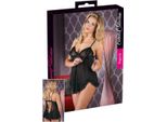 Cottelli Collection Lingerie Babydoll Increspato - Colore: Nero - Taglia: S