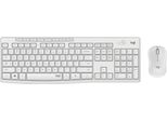 Logitech MK295 Kit Mouse E Tastiera Wireless Tecnologia Silent Touch Bianco
