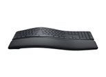 Logitech Ergo K860 Wireless Split Keyboard - Tastiera Ergonomica Wireless Poggiapolsi Connettivita' Bluetooth E Usb Compatibile Con Windows E Mac