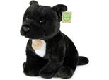 Rappa Staffordshire Bull Terrier Cane Di Peluche 30 Cm Nero ECO-FRIENDLY