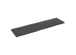 Piano Del Tavolo 180X50X(2-4) Cm In Legno Massiccio Trattato Bordo Albero