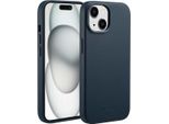 Custodia Per Iphone 15 - Vera Pelle - Custodia Rigida/Cover Accezz - Blu Scuro