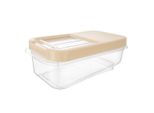 Scatola Portaoggetti Multifunzionale Da 5 Litri Con Coperchio Scorrevole, Plastica Resistente