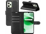 Custodia Con Flip Cover Per Realme C35/Narzo 50A Prime Black