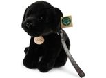 Rappa Peluche Labrador Nero 25 Cm ECO-FRIENDLY