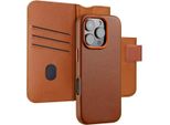 Custodia Per Iphone 16 Pro Max - Vera Pelle - Accezz Flip Cover/2 In 1 Case - Marrone